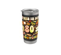 Questo è il mio costume anni '80, regalo per feste anni '80 Bicchiere termico in acciaio inox doppia parete