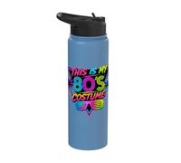 Questo è il mio costume anni '80 Stainless Steel Insulated Water Bottle