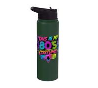 Questo è il mio costume anni '80 Stainless Steel Insulated Water Bottle