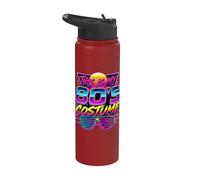 Questo è il mio costume anni '80 Stainless Steel Insulated Water Bottle