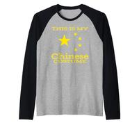 Questo è Il Mio Costume Cinese Maglia con Maniche Raglan