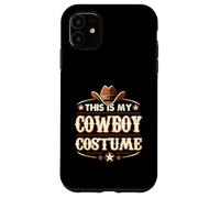 Questo è il mio costume da cowboy, cappello stile rodeo country western Custodia per iPhone 11