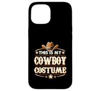 Questo è il mio costume da cowboy, cappello stile rodeo country western Custodia per iPhone 15