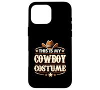 Questo è il mio costume da cowboy, cappello stile rodeo country western Custodia per iPhone 16 Pro Max