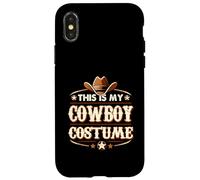 Questo è il mio costume da cowboy, cappello stile rodeo country western Custodia per iPhone X/XS