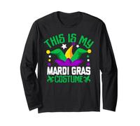 Questo è Il Mio Costume da Mardi Gras Maglia a Manica