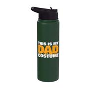 Questo è il mio costume da papà di Halloween Stainless Steel Insulated Water Bottle