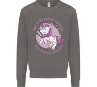 Questo È Il Mio Costume Da Unicorno Elegante Uomo Felpa Maglione