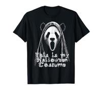 Questo è Il Mio Costume di Halloween Panda Ghost Spooky Maglietta