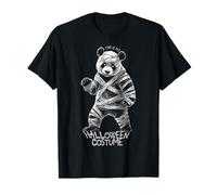 Questo è Il Mio Costume di Halloween Panda Mummy Spooky Maglietta