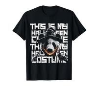 Questo è Il Mio Costume di Halloween Panda Spooky Maglietta