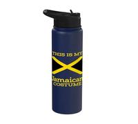 Questo è il mio costume giamaicano Stainless Steel Insulated Water Bottle
