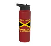 Questo è il mio costume giamaicano Stainless Steel Insulated Water Bottle