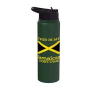 Questo è il mio costume giamaicano Stainless Steel Insulated Water Bottle