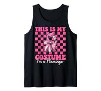 Questo è Il Mio Costume I'm A Flamingo Girl Mom Coquette Bow Canotta
