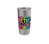 Questo è il mio costume retrò anni '80 Bicchiere termico in acciaio inox doppia parete