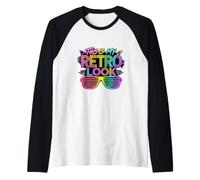 Questo è Il Mio Costume retrò Anni '80 Maglia con Maniche Raglan