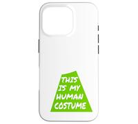 Questo è il mio costume umano - Alien UFO Astronave Halloween ET Custodia per iPhone 16 Pro