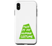 Questo è il mio costume umano - Alien UFO Astronave Halloween ET Custodia per iPhone XS Max