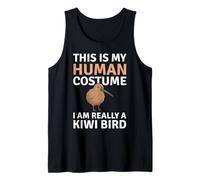 Questo è Il Mio Costume Umano I Am Really A Kiwi Bird Funny Canotta