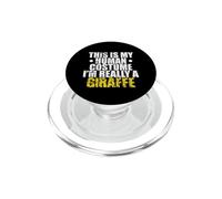 Questo è il mio costume umano I'm Really a Giraffe PopSockets PopGrip per MagSafe