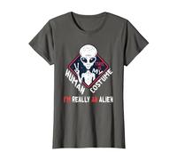 Questo è Il Mio Costume Umano Sono Davvero Un Alieno Maglietta, Donna, Asfalto, L