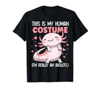 Questo è Il Mio Costume Umano Sono Davvero Un Axolotl Maglietta