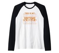 Questo è Il Mio Costume Umano Sono Davvero Un Cammello Maglia con Maniche Raglan
