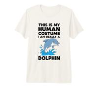 Questo è Il Mio Costume Umano, Sono Davvero Un Delfino Maglietta Premium