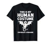 Questo è Il Mio Costume Umano Sono Davvero Un Drago Divertente Halloween Maglietta