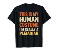 Questo è Il Mio Costume Umano Sono Davvero Un Halloween Pleiadiano Maglietta