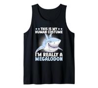 Questo è Il Mio Costume Umano Sono Davvero Un megalodonte Canotta