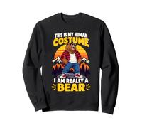 Questo è Il Mio Costume Umano, Sono Davvero Un Orso Felpa