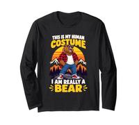 Questo è Il Mio Costume Umano, Sono Davvero Un Orso Maglia a Manica