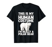 Questo è Il Mio Costume Umano, Sono Davvero Un Orso Polare Maglietta