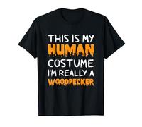 Questo è Il Mio Costume Umano Sono Davvero Un picchio Halloween Maglietta