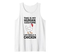 Questo è Il Mio Costume Umano Sono Davvero Un Pollo Canotta