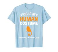 Questo è il mio costume umano Sono davvero un uistitì Halloween Maglietta