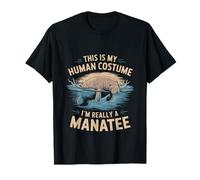 Questo è il mio costume umano - Sono davvero un umorismo lamantino Maglietta