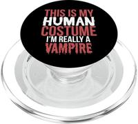 Questo è il mio costume umano Sono davvero un vampiro PopSockets PopGrip per MagSafe