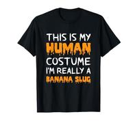 Questo è Il Mio Costume Umano Sono Davvero Una Banana Slug Halloween Maglietta