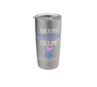 Questo è il mio costume umano Sono davvero una sirena Halloween Bicchiere termico in acciaio inox doppia parete