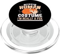 Questo è il mio costume umano Sono davvero una volpe PopSockets PopGrip per MagSafe