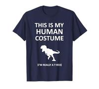 Questo è il mio costume umano Sono davvero uno scherzo sul T-Rex Halloween Maglietta