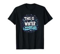 Questo è Il Mio Logo del Francobollo Winter Wonderland Maglietta