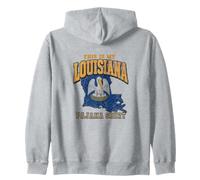 Questo è Il Mio Louisiana Pajama State Bayou Pride Felpa con Cappuccio