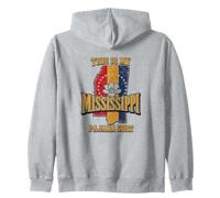 Questo è Il Mio Pajama State Pride del Mississippi Felpa con Cappuccio