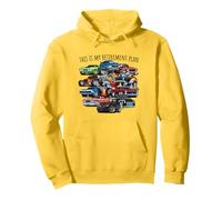 Questo è il mio piano pensionistico divertente classico Muscle Cars Design Felpa con Cappuccio