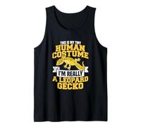 Questo è Il Mio Piccolo Costume Umano I´m Really A Leopard Geco Canotta