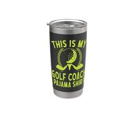 Questo è il mio pigiama da allenatore di golf per allenatori sportivi golfisti Bicchiere termico in acciaio inox doppia parete